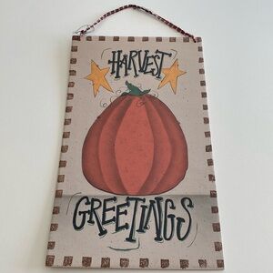 Fall Harvest Sign